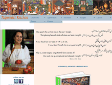 Tablet Screenshot of najmiehskitchen.com